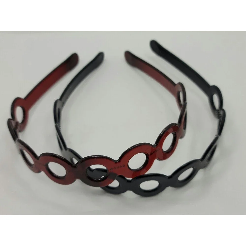 Headbands Plastic 80's Vintage